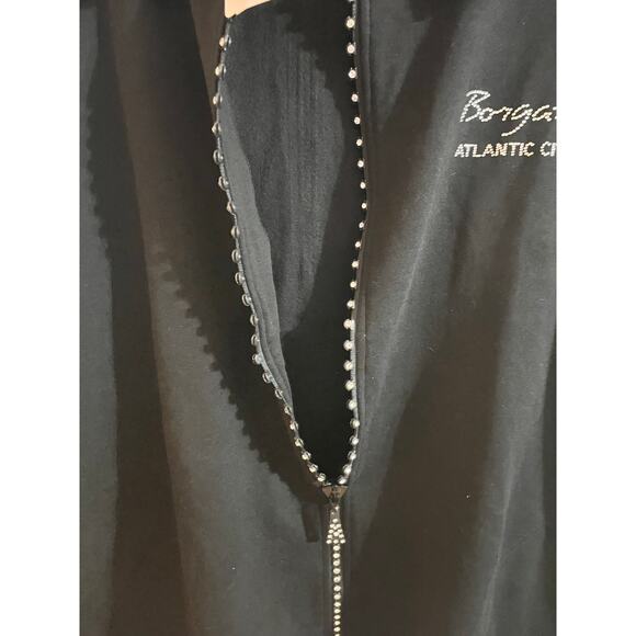 Borgata casino womens rhinestone full zip jacket- size 3X-NWT- See measurements - Picture 4 of 4